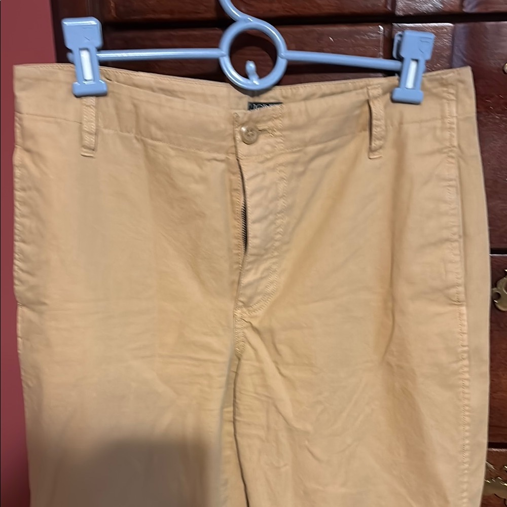 J. Crew Tan Straight Leg Pants